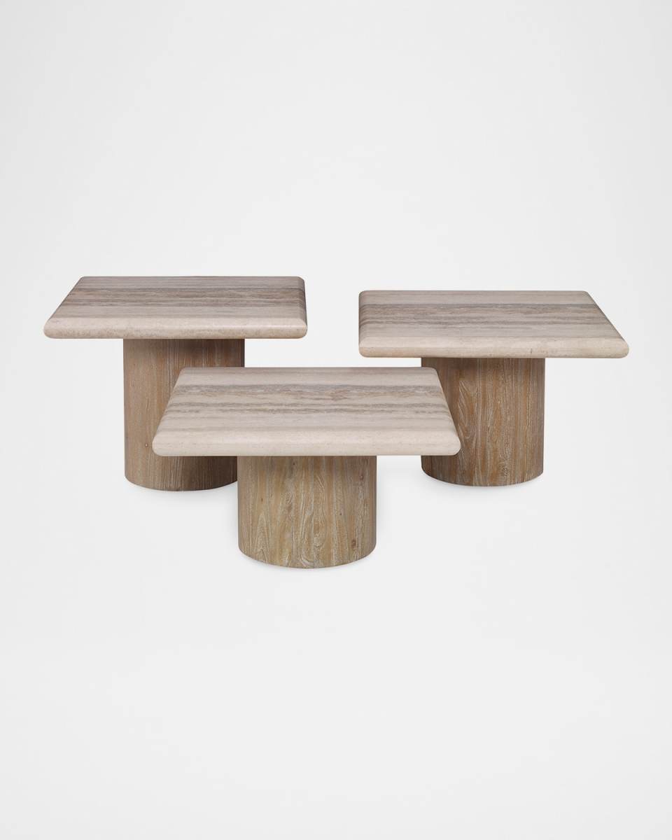 Petros Bunching Cocktail Tables, Set of 3